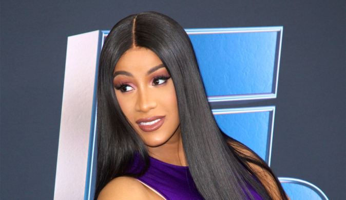 Cardi B en la alfombra de "The Road to F9 Concert"/Miami, 31 de enero 2020.