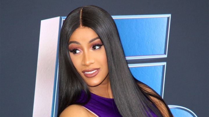 Cardi B en la alfombra de "The Road to F9 Concert"/Miami, 31 de enero 2020.