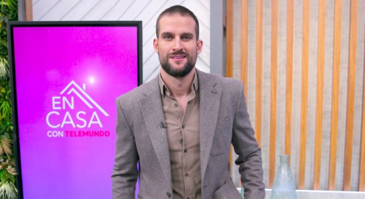 Clovis Nienow en el programa "En Casa con Telemundo" (Telemundo) /Miami, 21 de mayo 2024.