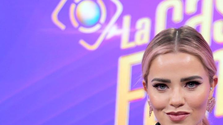 Thalí García en el estudio de 'Hoy Día' cuando anunció su participación en 'La Casa de los Famosos 4'.