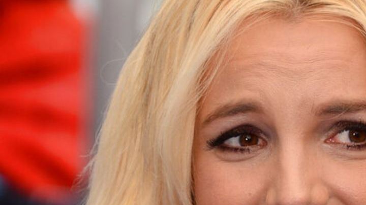 La cantante Britney Spears en el estreno mundial de "Los Pitufos 2" en el Regency Village Theatre el domingo 28 de julio de 2013 en Los Ángeles.
