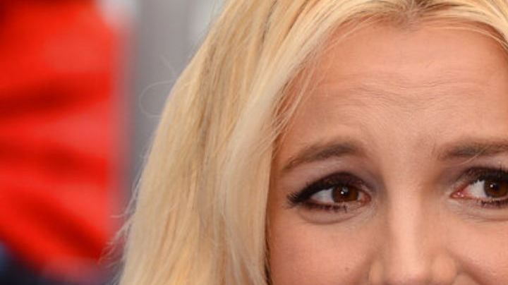 La cantante Britney Spears en el estreno mundial de "Los Pitufos 2" en el Regency Village Theatre el domingo 28 de julio de 2013 en Los Ángeles.