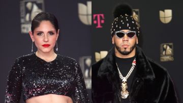 Presentadora que sufrió desplante por Anuel AA le responde al cantante