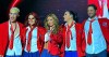 La agrupación 'RBD' durante una de sus presentaciones musicales de la gira 'Soy Rebelde Tour'.