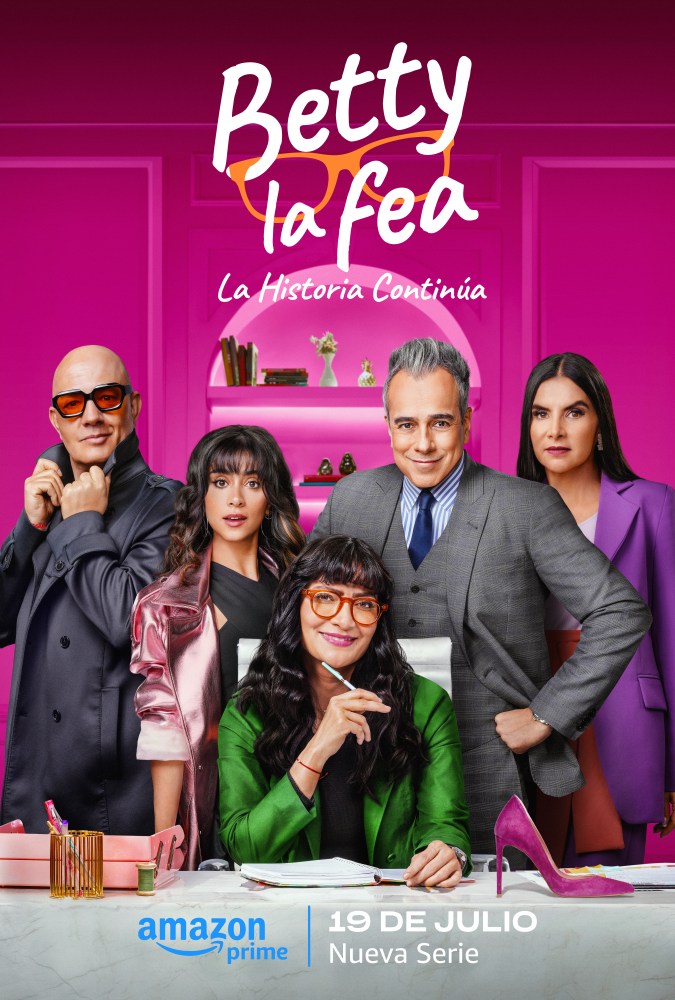 Póster oficial de 'Betty la fea; la historia continua'. Foto: Prime Video.
