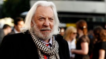 Donald Sutherland falleció a los 88 años de edad.