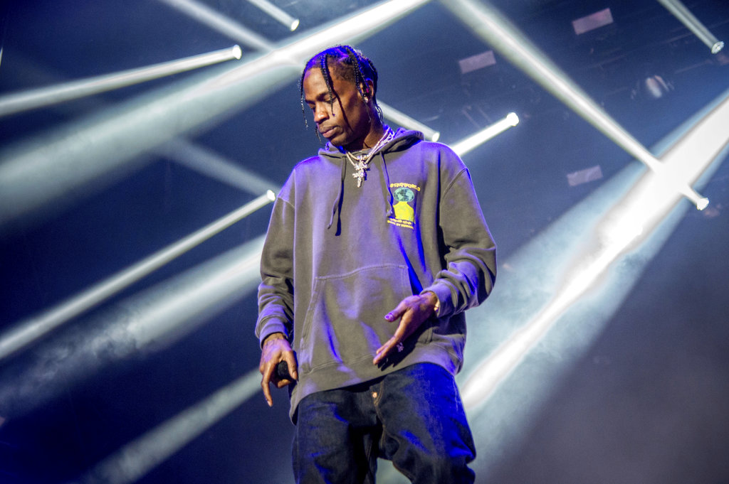 Travis Scott se presentó en el Festival de Música y Artes de Okeechobee el sábado 3 de marzo de 2018 en Okeechobee, Florida.