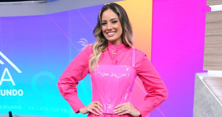 Aleyda Ortiz conduce "En Casa con Telemundo" (Telemundo)/Miami, 12 de febrero 2024.