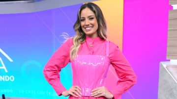 Aleyda Ortiz conduce "En Casa con Telemundo" (Telemundo)/Miami, 12 de febrero 2024.