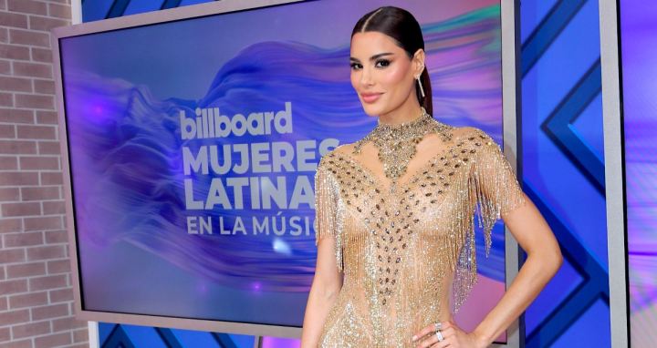 Ariadna Gutiérrez en la alfombra del especial "Billboard, Mujeres Latinas en la Música" que celebra a las intérpretes y creadoras del momento en la industria/Miami, 9 de junio 2024.