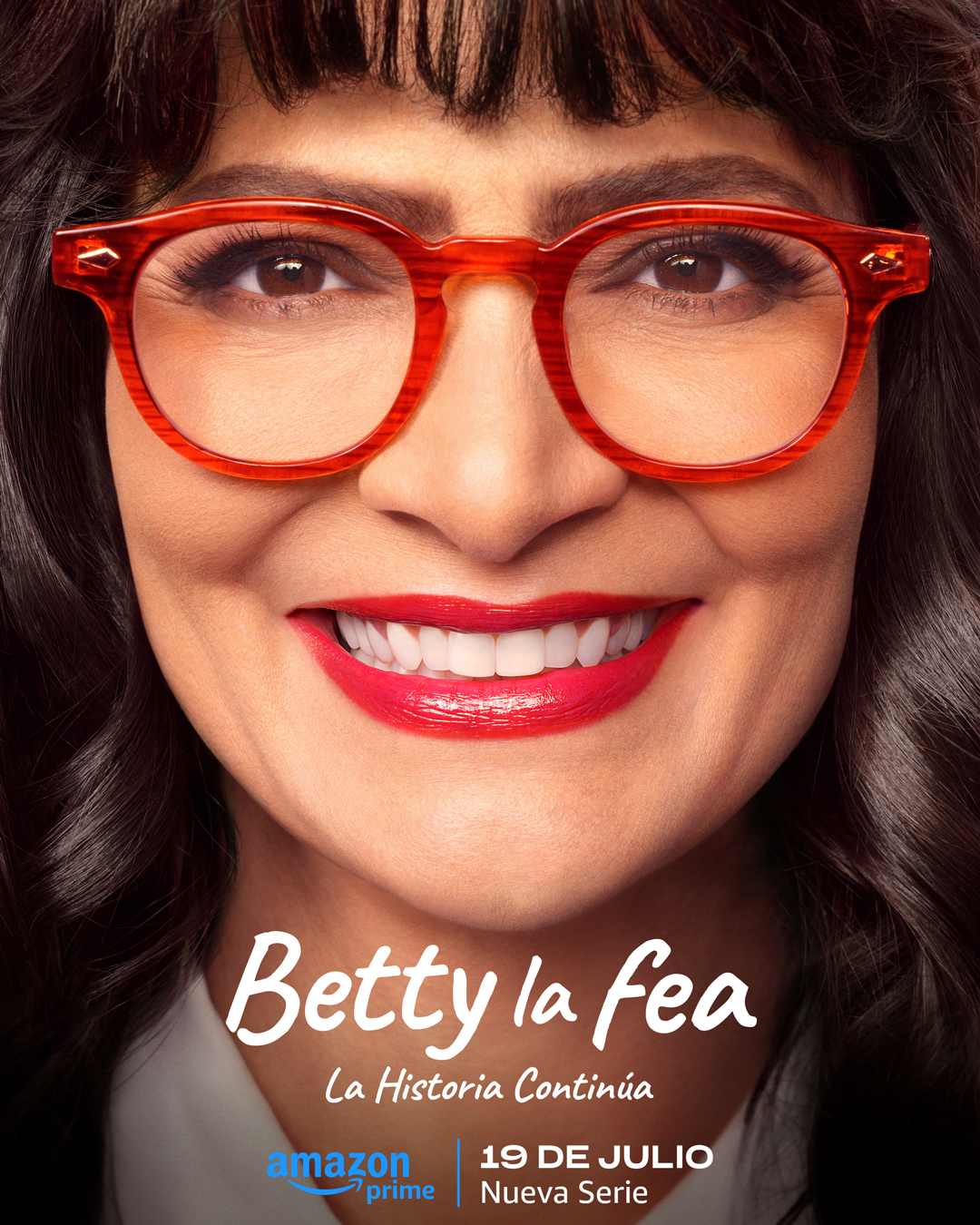 Póster oficial de 'Betty la fea; la historia continua'. Foto: Prime Video.