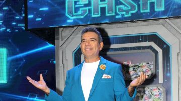 Héctor Sandarti en la presentación de "Cash, El Precio Del Dinero", programa de concursos que estrena por Las Estrellas en México y por Univision para Estados Unidos el próximo 9 de junio/México, 4 de junio 2024.