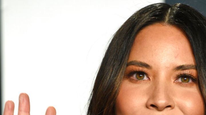 Olivia Munn en la fiesta de los Oscar de Vanity Fair el domingo 9 de febrero de 2020 en Beverly Hills, California.