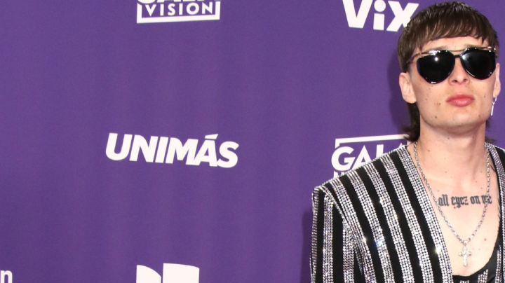 Peso Pluma en la alfombra de la novena edición de los Latin American Music Awards/Las Vegas, 25 de abril 2024.