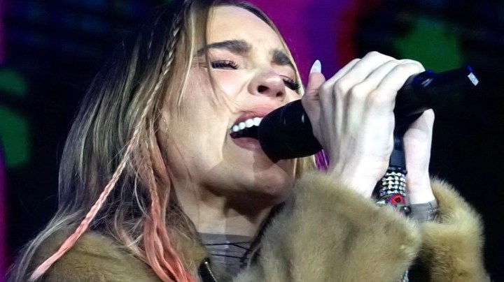 Belinda sostuvo un romance con Christian Nodal que llevó al compromiso.