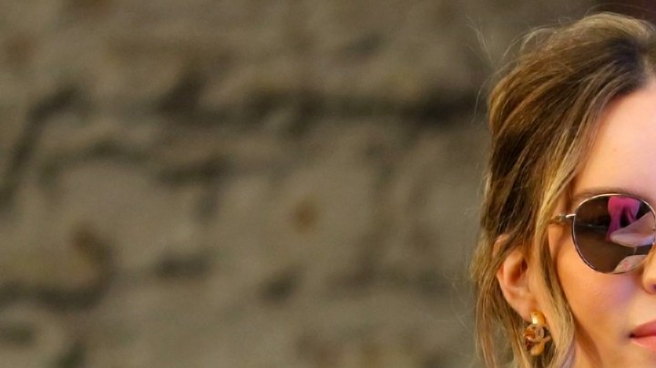 Belinda se niega a hablar con los reporteros