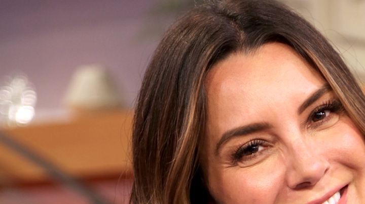Elizabeth Gutiérrez cuando fue presentadora invitada de la semana en "Despierta América" (Univision)/Miami, 26 de marzo 2024.