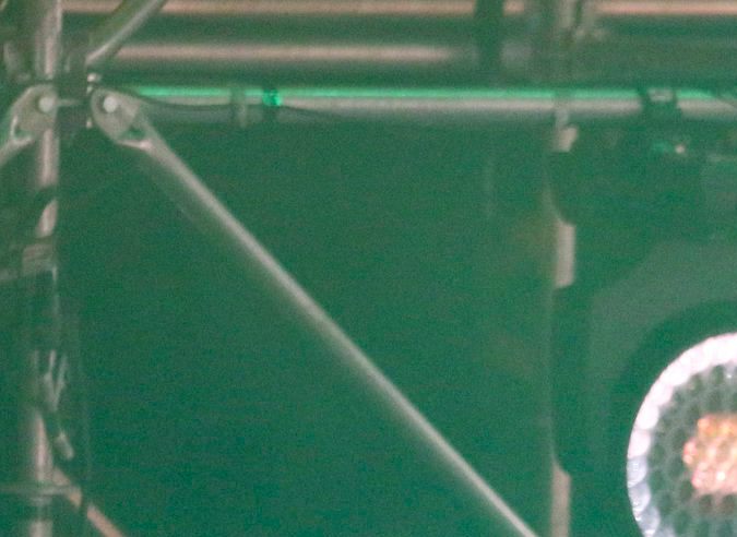 Justin Bieber durante la ‘Noche Triller Fight Club’ en el estadio Mercedes Benz el sábado 17 de abril de 2021 en Atlanta, Georgia.