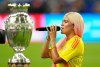 Karol G estuvo presente en la final de la Copa América 2024.