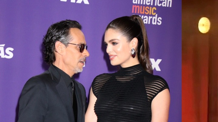 Marc Anthony asistió a la boda de Nodal y Ángela.