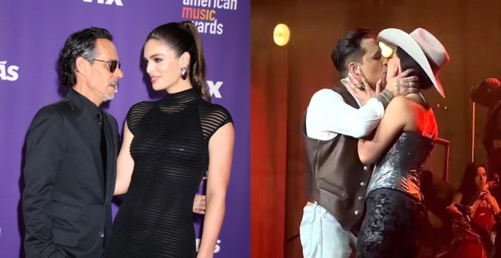 Marc Anthony asistió a la boda de Nodal y Ángela.