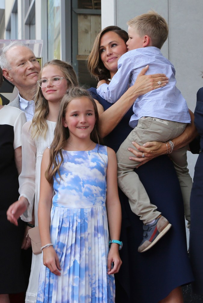 Ben Affleck tuvo tres hijos con Jennifer Garner; Violet, Samuel y Seraphina, quien hoy se hace llamar Fin.