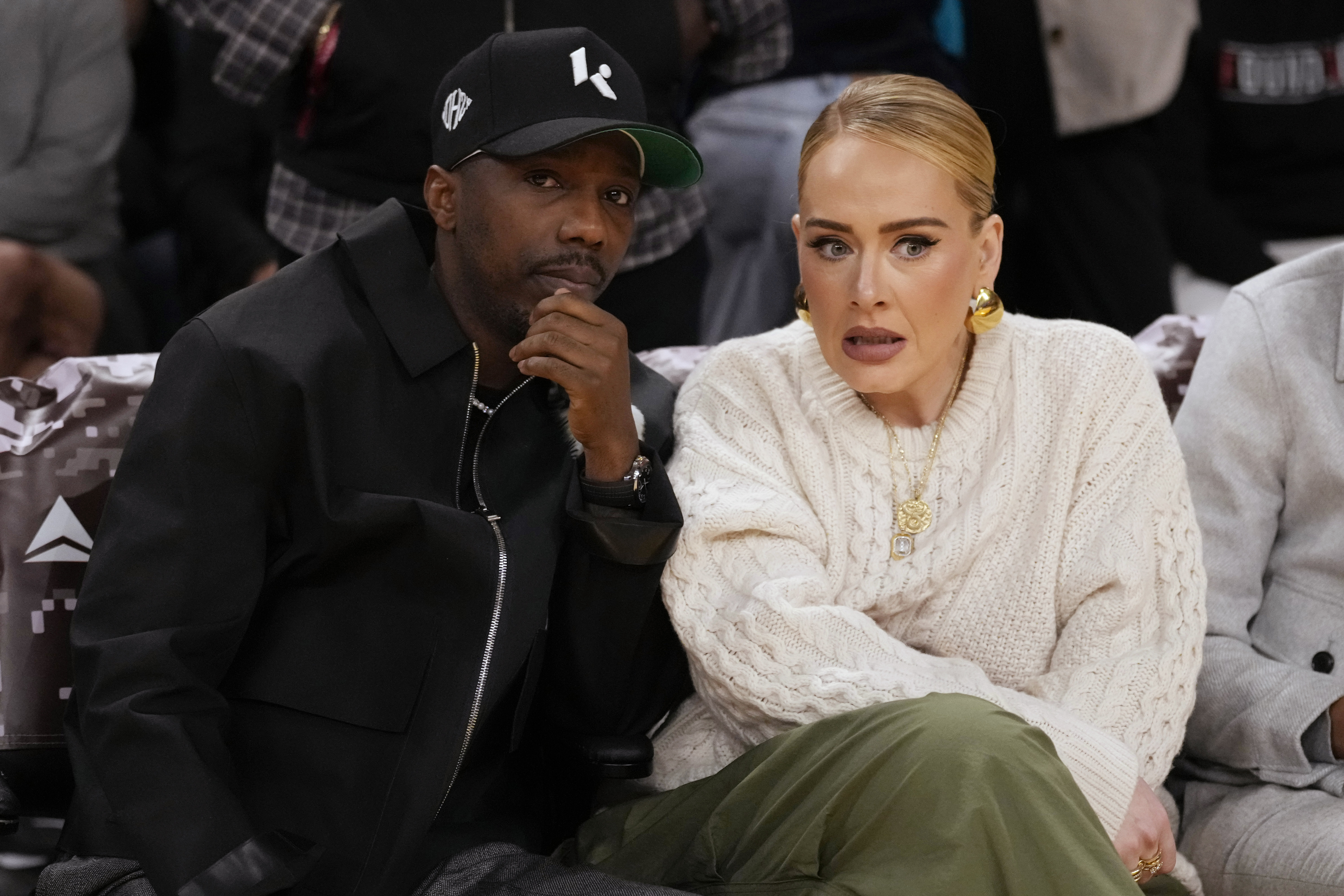 Adele y Rich Paul mantienen un romance desde 2021.