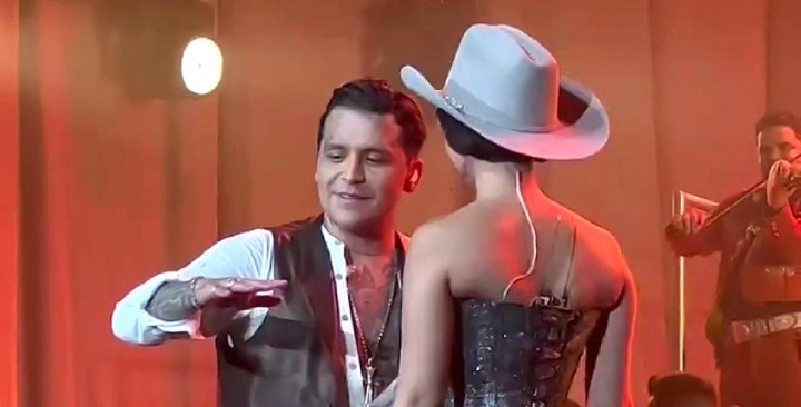 Christian Nodal y Ángela Aguilar disfrutan todavía de sus vacaciones.