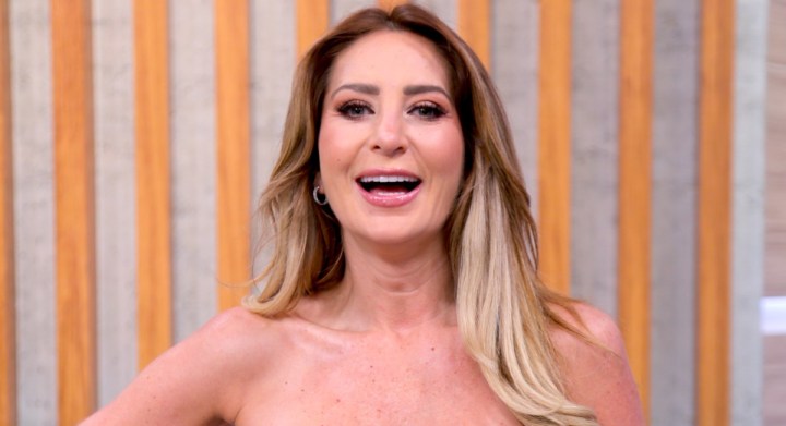 Geraldine Bazán cambió su look y ahora luce como Jennifer Aniston.