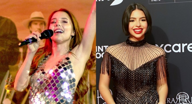 Majo Aguilar no quiso hablar de la boda de Ángela Aguilar.