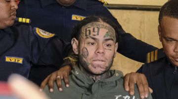 Tekashi 6ix9ine reapareció con nuevo look.