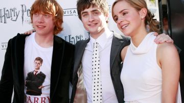 Rupert Grint, Daniel Radcliffe y Emma Watson protagonizaron todas las películas de Harry Potter