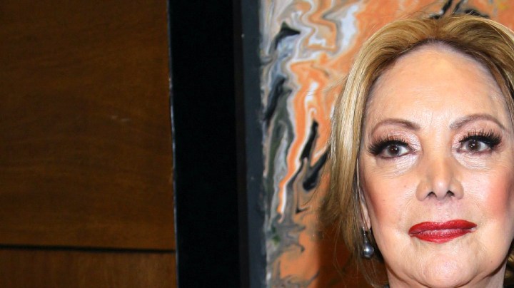 Jacqueline Andere pide volver a la televisión.