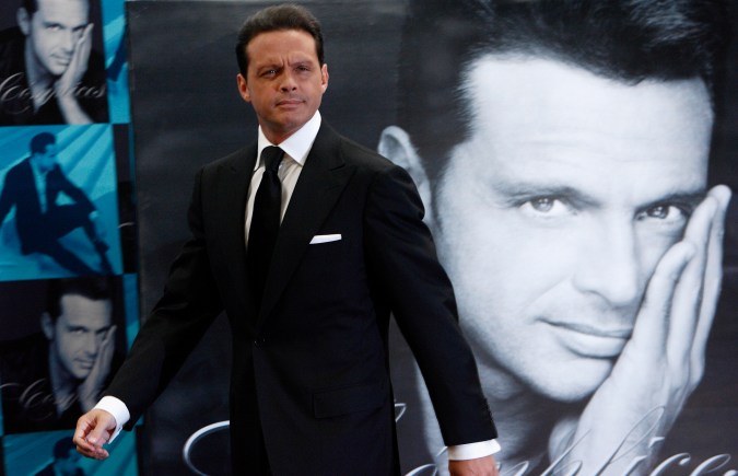 Luis Miguel, el artista latino con la gira más taquillera.