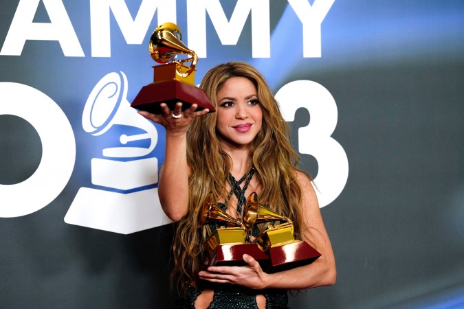 Shakira fue una de las artistas más nominadas de los Latin Grammy.