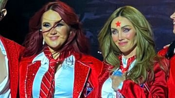 Anahí y Dulce María recordaron sus personajes de Rebelde.