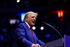 Donald Trump ofreció un acto de campaña en Madison Square Garden en Nueva York.