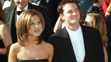 Jennifer Aniston y Matthew Perry trabajaron juntos en 'Friends'.