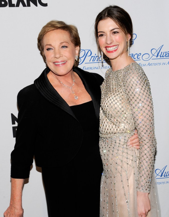 Julie Andrews y Anne Hathaway protagonizaron 'El Diario de una Princesa'.