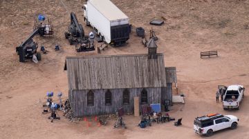 Set de rodaje de 'Rust'