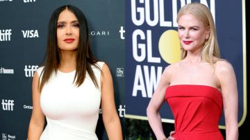 Salma Hayek quedó "desconcertada" ante la actitud de Nicole Kidman.