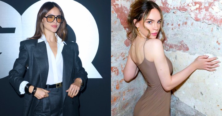 Eiza González disipa rumores de rivalidad con Belinda.