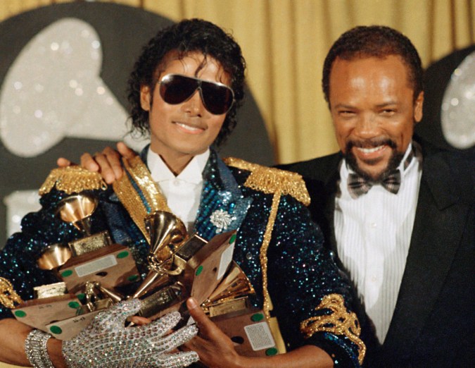 Quincy Jones trabajó junto a Michael Jackson.