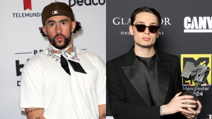 Bad Bunny ocupó el tercer lugar en el Wrapped 2024 de Spotify.