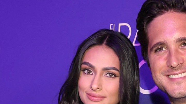 Renata Notni y Diego Boneta aclararon que no discutieron en el concierto de Alejandro Fernández.