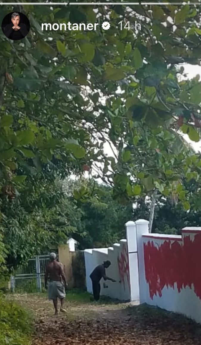 Historia de Instagram subida por Ricardo