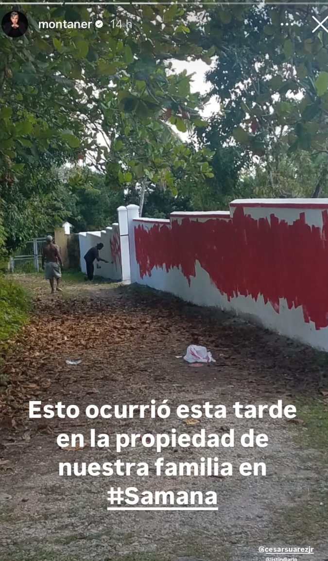 Historia de Instagram subida por Ricardo