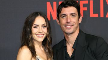 Zuria Vega y Alberto Guerra "discuten" en el cumpleaños de la actriz.