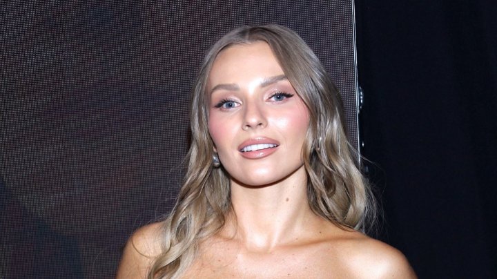 Así posaron juntos Irina Baeva y Giovanni Medina.