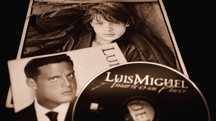 Luis Miguel portada de disco